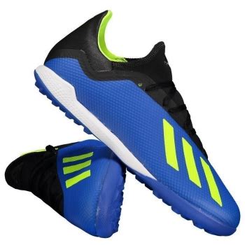 Chuteira Adidas X Tango 18.3 TF Society Azul.